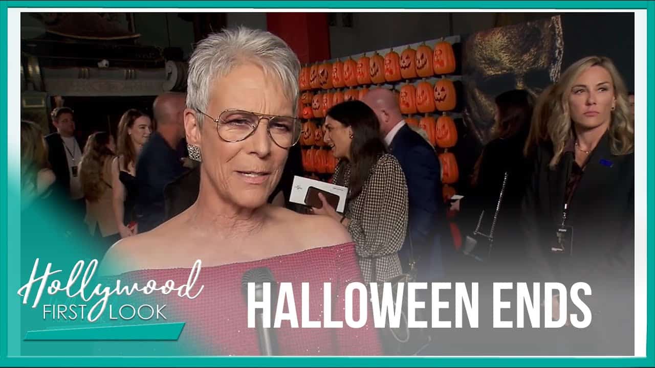 HALLOWEEN ENDS 2022 Interviews With Jamie Lee Curtis James Jude 