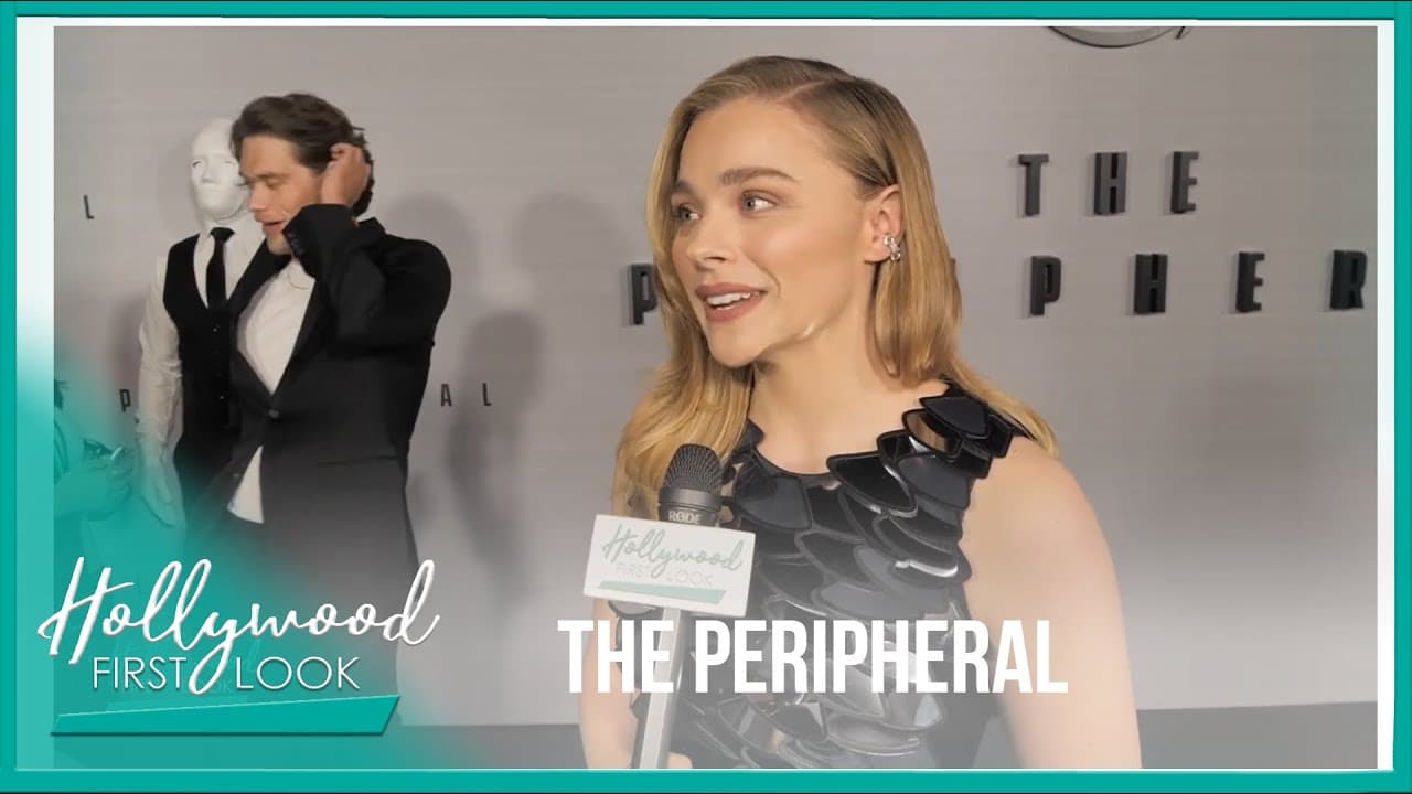 THE PERIPHERAL (2022)  Interviews with Chloe Grace Moretz and the cast –  Welcome to Hollywood First Look