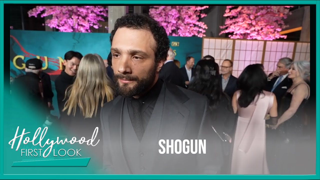 SHOGUN (2024) Interviews with Cosmo Jarvis, Anna Sawai and Hiroyuki