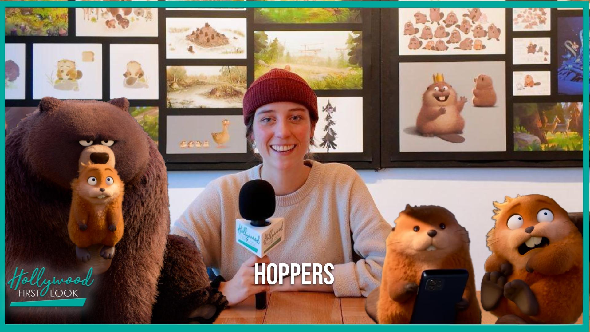 Hoppers | Interview with Anna Scott - Hollywood First Look