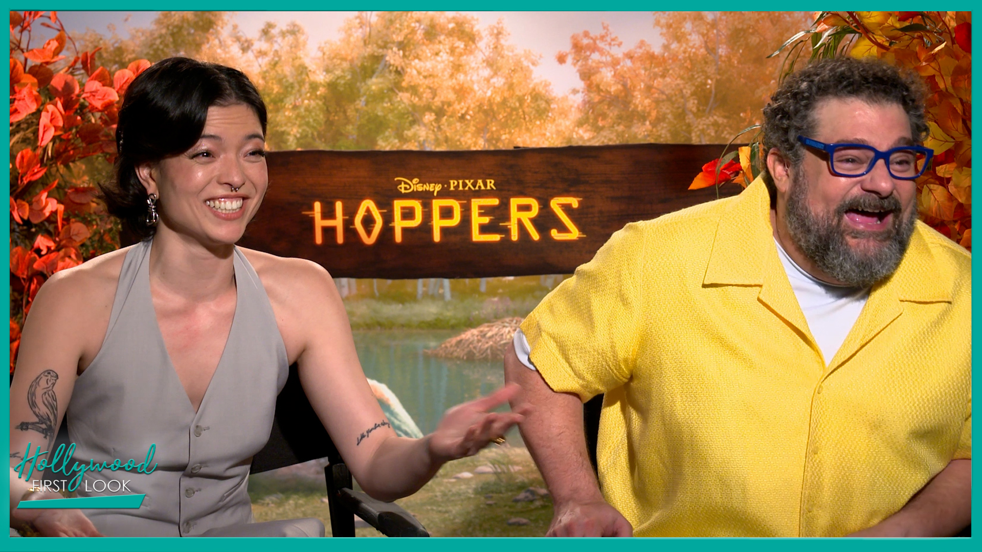 Hoppers | Interview with Bobby Moynihan and Piper Curda - Hollywood ...